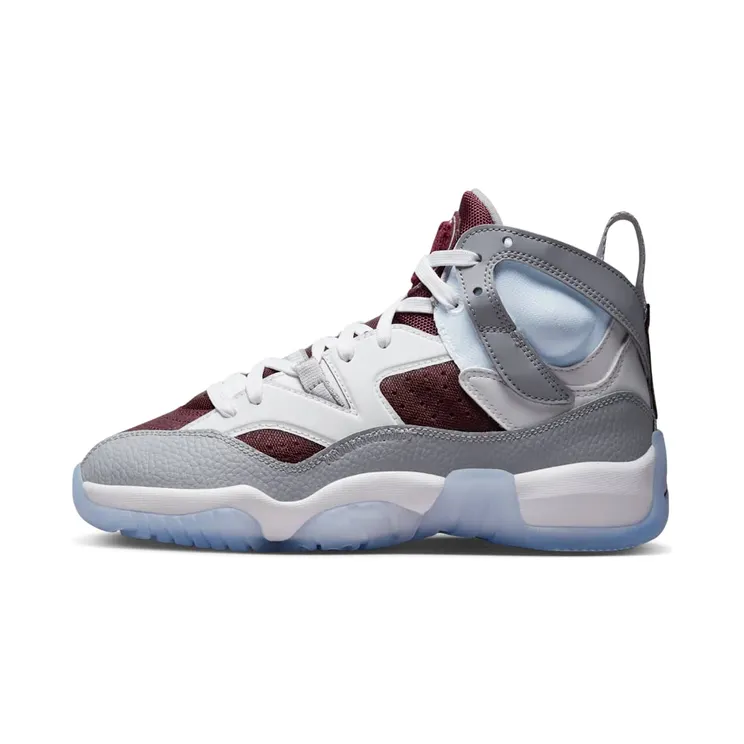 Jordan Jumpman Two Trey “White / Cherrywood Red / Light Steel Grey” (DQ8431-103)