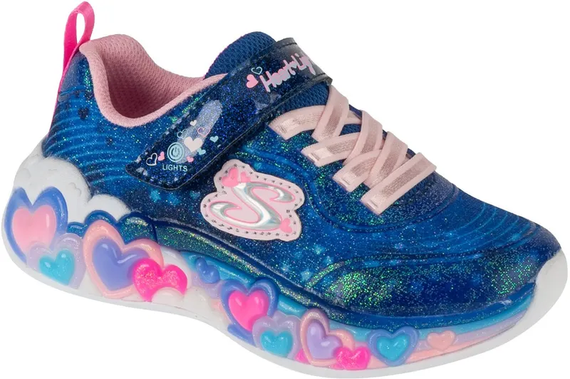 Skechers Skech Navy Sparkle Mesh / Multi Trim (302696-NVMT)