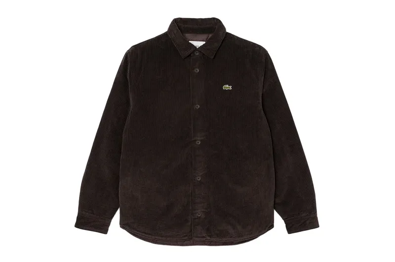 Lacoste – Oversized Corduroy-Overshirt – Jacke-Fleece (CH3512-00-SKB)