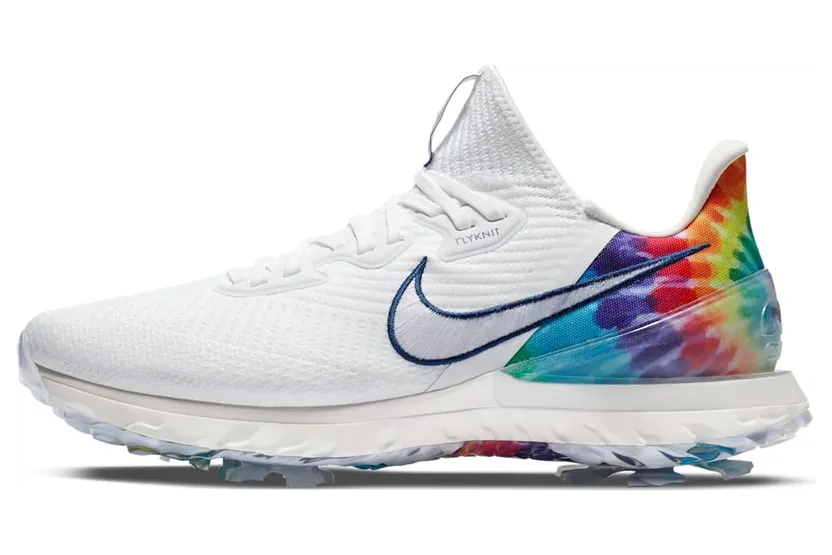 Nike Air Zoom Infinity Tour Tie Dye “Summit White / Lemon Venom / White / Deep Royal” (CT3732-100)