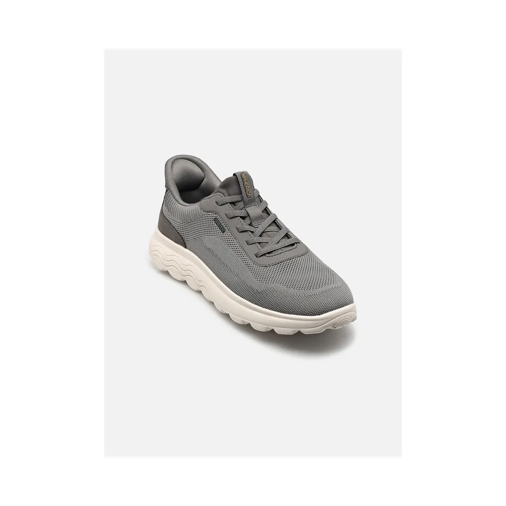 Geox – Spherica Plus Sneaker – Men – Shoes – Grey (U55MPA06KEKC9002)