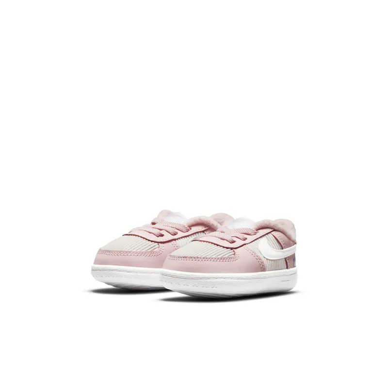 Nike Force 1 SE Crib Bootie for Babies Pink (DB4078-600)