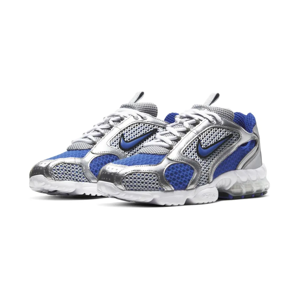 Nike Air Zoom Spiridon Cage 2 Varsity Royal (2020) Metallic Silver/Varsity Royal-White-Black (CJ1288-002)