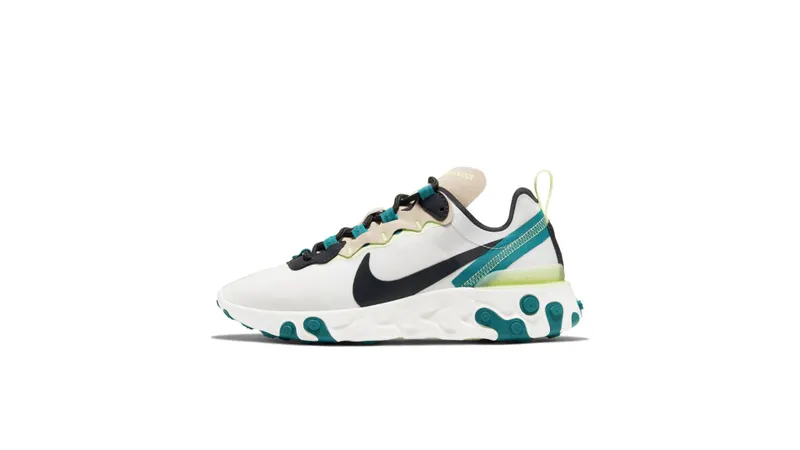 Nike React Element 55 Fossil Stone (W) Fossil Stone/Dark Smoke Grey-Barely Volt-Dark Smoke Grey (BQ2728-202)