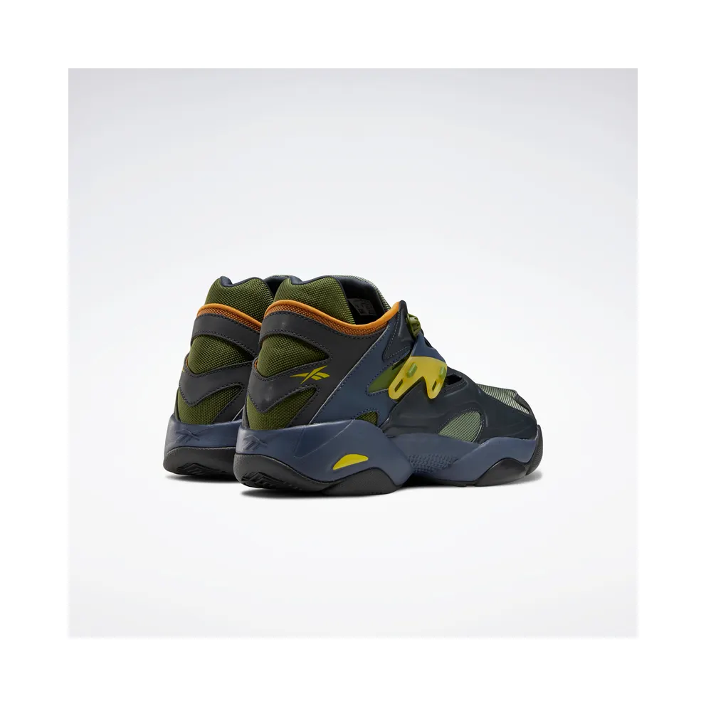 Reebok Pump Court Shoes True Grey 8 / Smoky Indigo / Wild Green