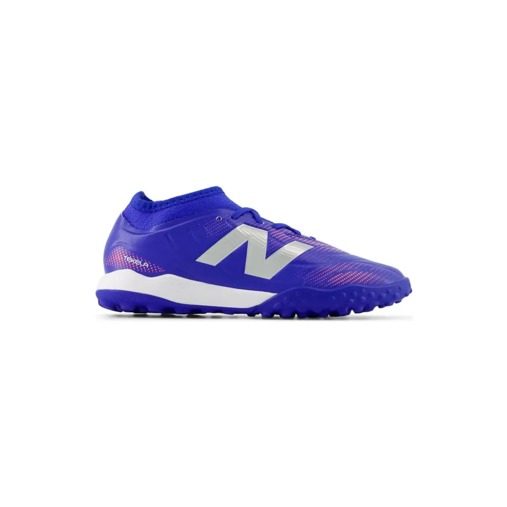 New Balance Tekela Team Low Laced TF v5 Blue Gemstone Energy Red Silver (SJT3TMP5)