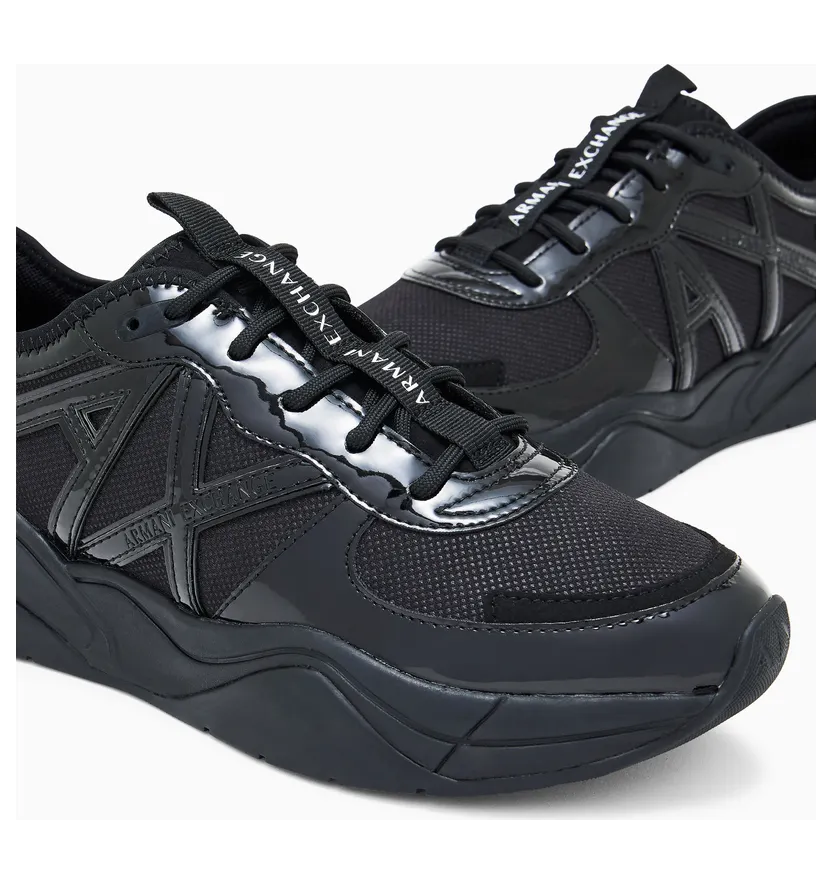 Armani Mesh With Patent And Microsuede Details (XDX039-XV311-00002) (5)