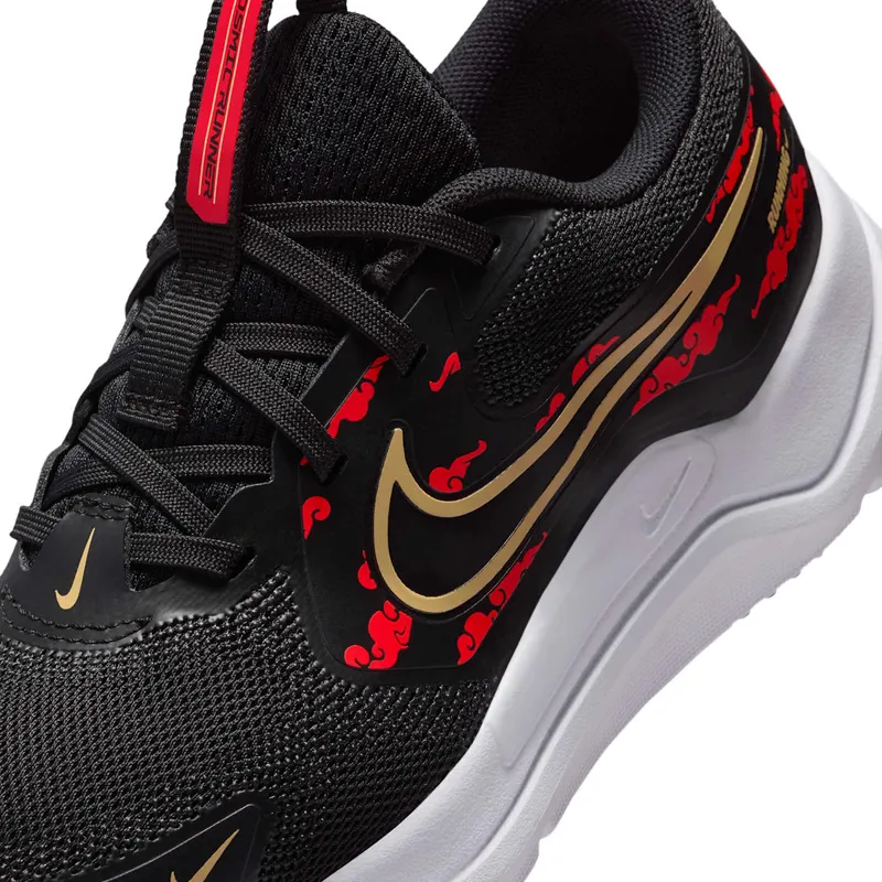 Nike Cosmic Runner Black Red Metallic Gold (IQ1264-001)