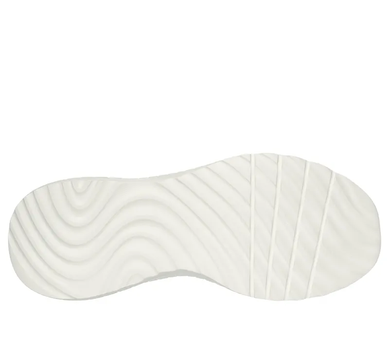 Skechers Slip-ins: BOBS Sport Squad Chaos – Off-White – “White” (117504 OFWT)