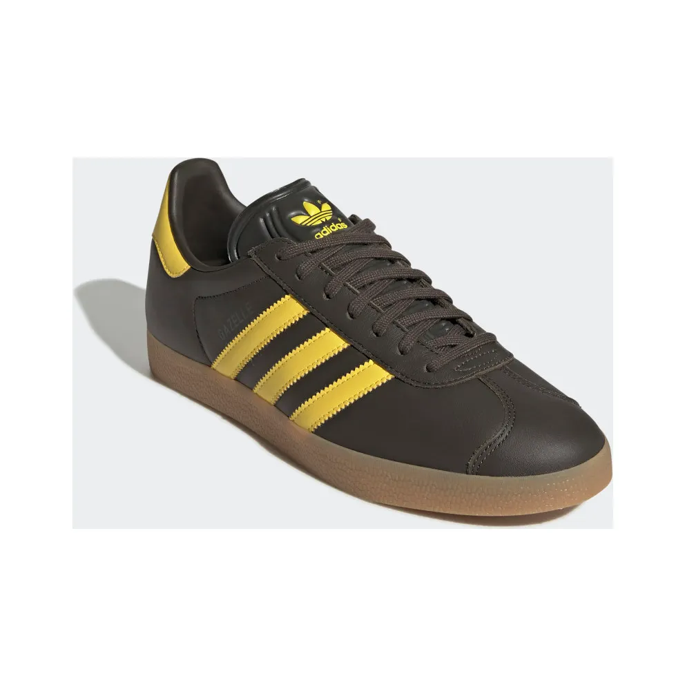Adidas Gazelle Shadow Olive / Shadow Olive / Impact Yellow (HQ9873)