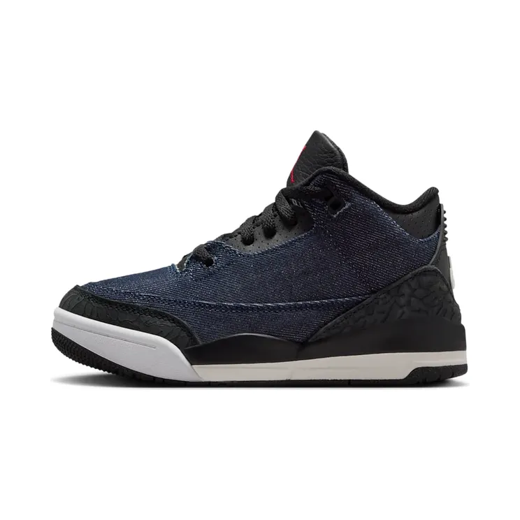 Air Jordan 3 Indigo And Gym Red “Denim / Sail / Black” (IQ8058-400)