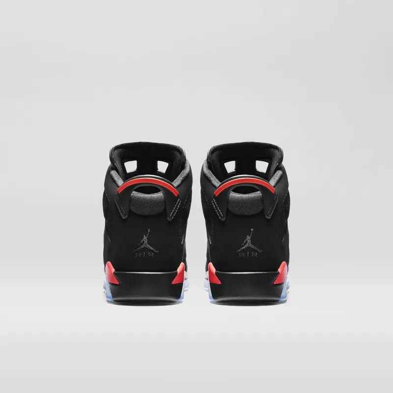 Jordan 6 Retro Infrared Black 2014 (GS) Black/Infrared23-Black (384665-023)