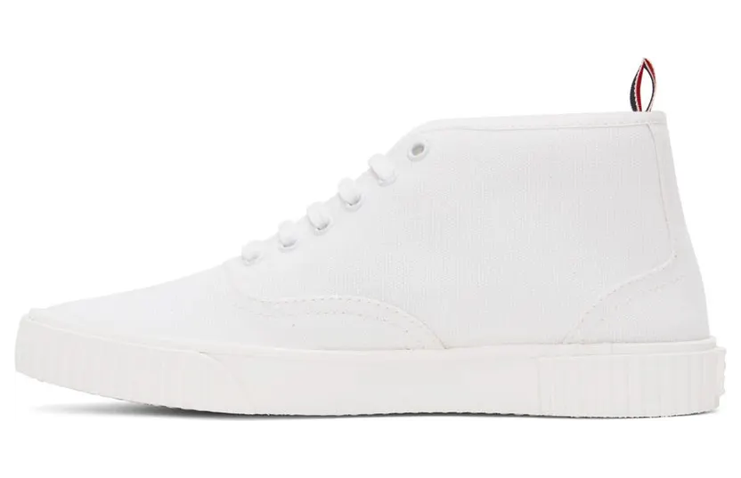Thom Browne Grey Mid-Top Heritage Sneakers (MFD223A-01588) (3)