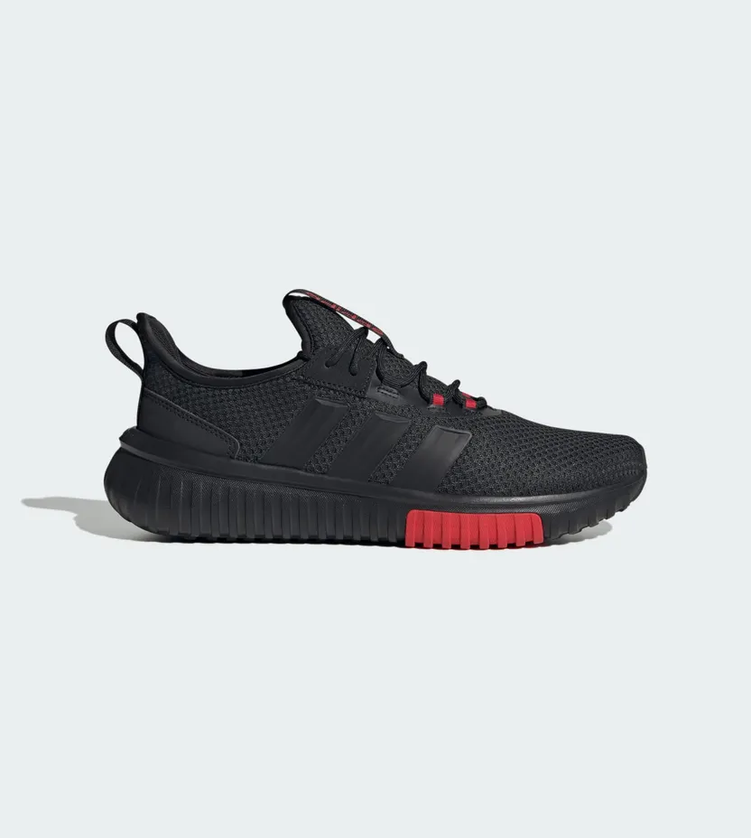 Adidas Kaptir 4.0 “Core Black / Pure Ruby” (JR7190)