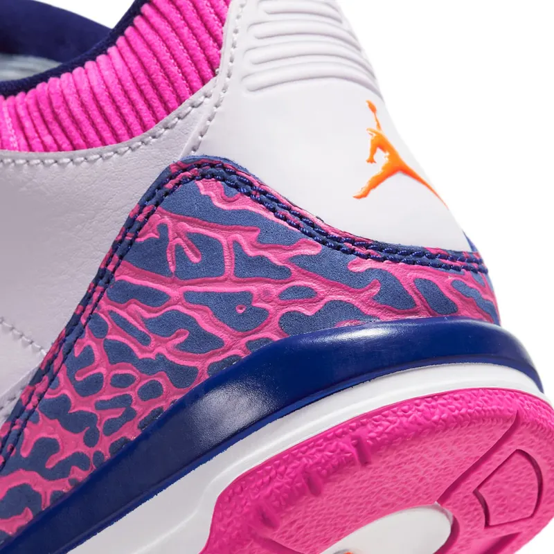 Jordan 3 Retro Barely Grape (PS) Barely Grape/Hyper Crimson-Fire Pink (441141-500)