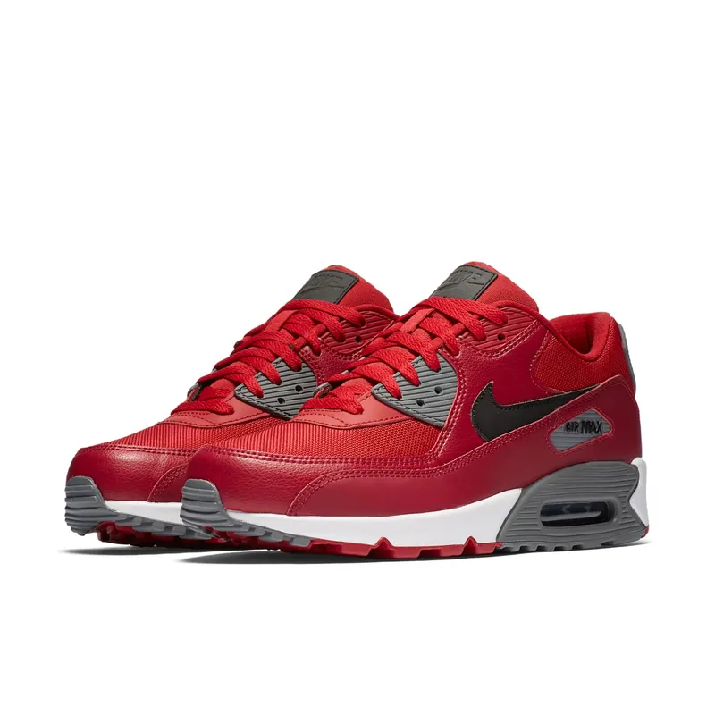 Nike Air Max 90 Gym Red Noble Red Gym Red/Noble Red-Cool Grey-Black (537384-606)