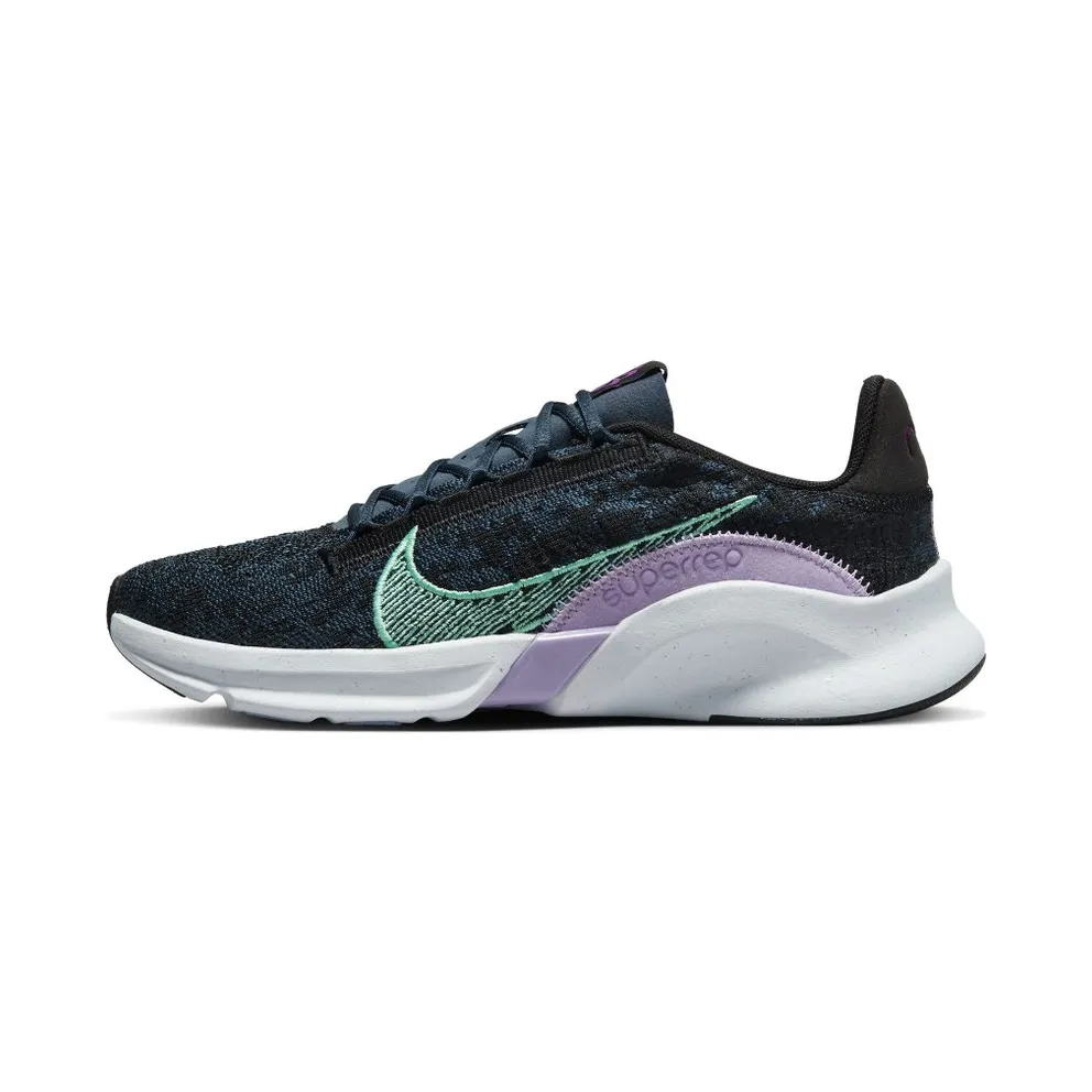 Nike SuperRep Go 3 Flyknit Next Nature Training Black (DH3393-002)