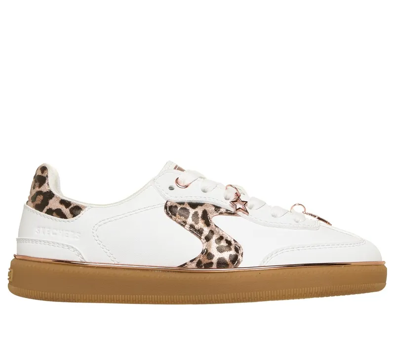 Skechers Hotshot – Leopard Fame Sneaker White/Luipaard