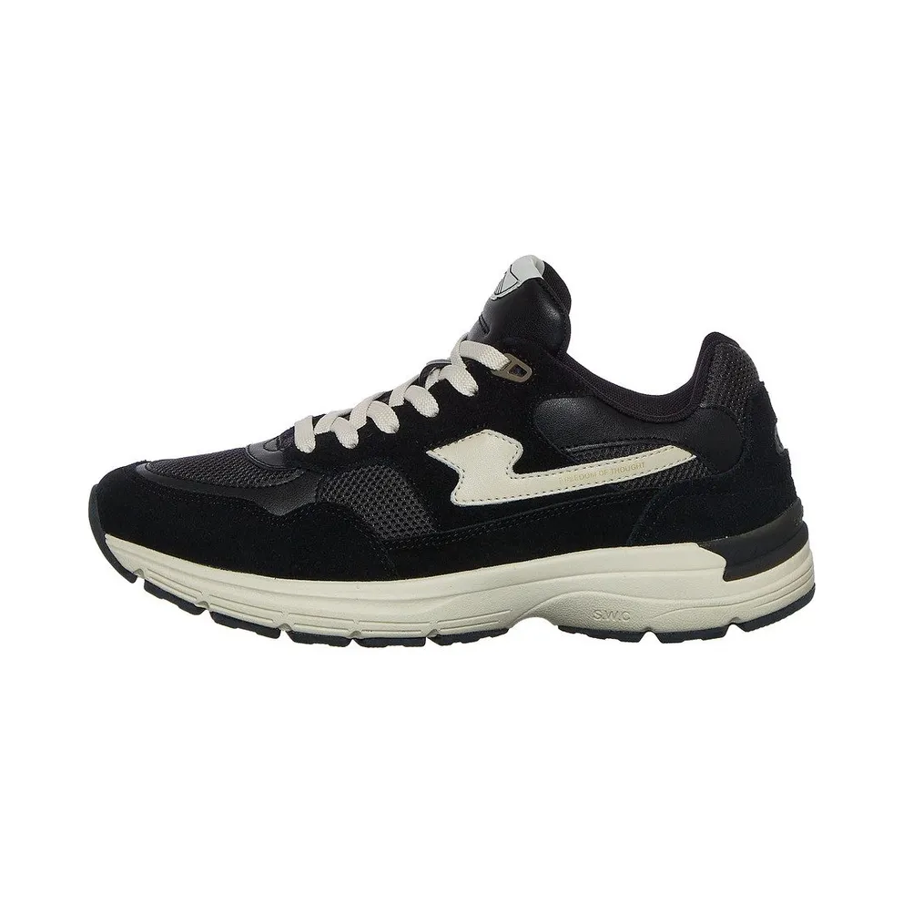 Stepney Workers Club Amiel S-Strike Suede Mix Black (YP01115)