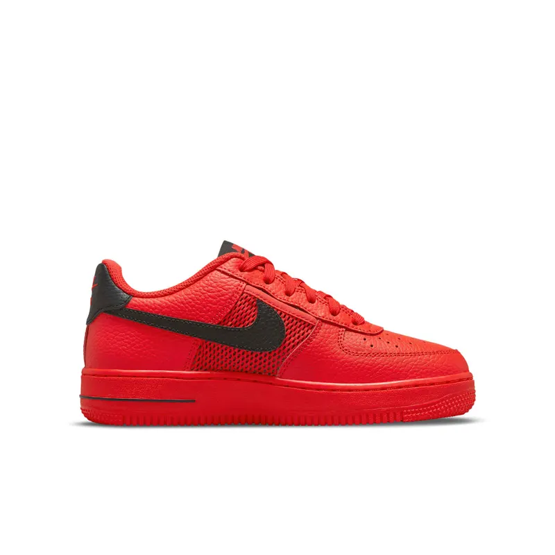 Nike Air Force 1 Low Mesh Pocket Habanero Red (GS) (DH9596-600)