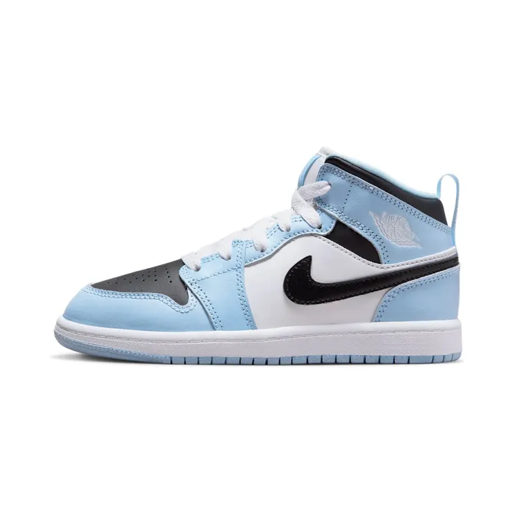 Jordan 1 Mid PS “Ice Blue / Sail / White / Black” (640737-401)