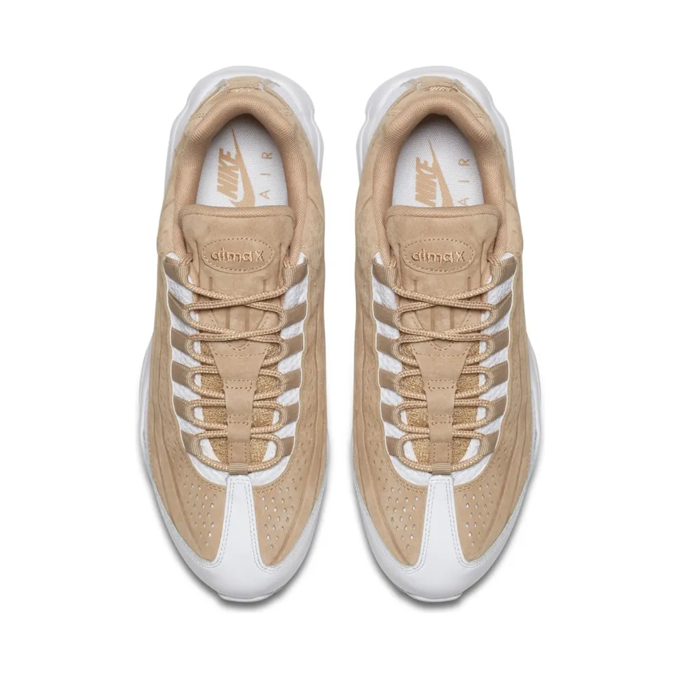 Nike Air Max 95 Ultra Prm Br “Vachetta Tan / White / Glacier Blue” (AO2438-200)