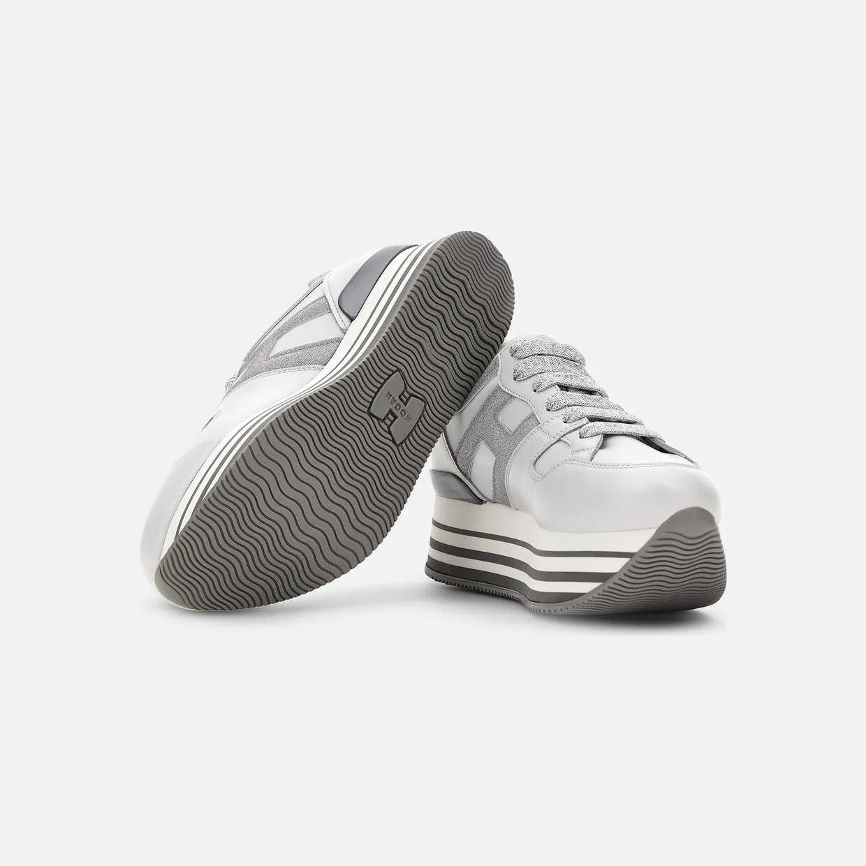 Hogan Maxi H222 Silver White (HXW2830T54LKNF0351) (4)