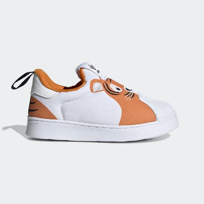 adidas Superstar 360 Tiger Cloud White / Focus Orange / Core Black (Q46176)
