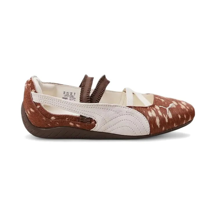 Puma Speedcat Ballet Doelette Brown Deer Print (408171-01)