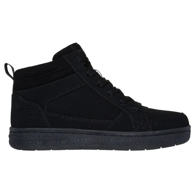 Skechers Smooth Street Cozy Zip “Black” (405618LBBK)