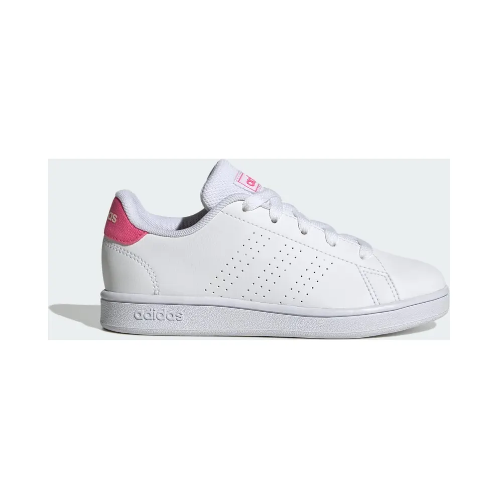 adidas Advantage Lifestyle Court Lace Schuh Cloud White / Pulse Magenta / Wonder Quartz (IG2512)