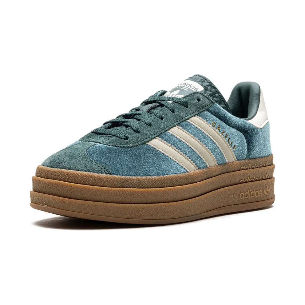 Adidas Gazelle Bold “Mineral Green Velvet” (IG4391)