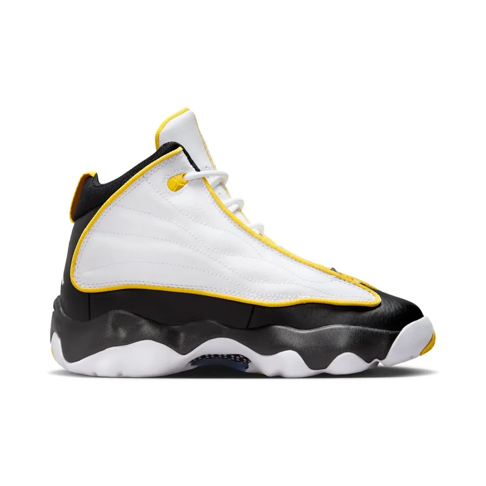 Jordan Pro Strong White Black Tour Yellow (DC7911-107)