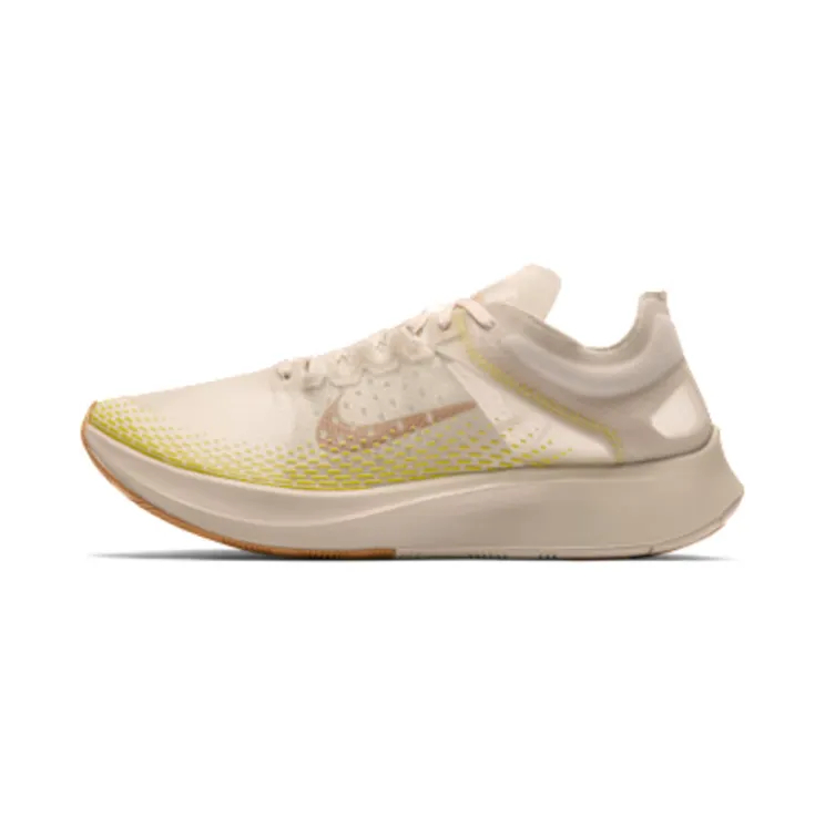 Nike Zoom Fly SP Fast Cream “Light Orewood Brown / Bright Cactus / Elemental Gold” (AT5242-174)