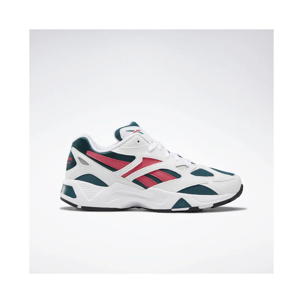 Reebok Aztrek 96 Teal Pink White/Deep Teal-Blazing Pink (Other Brands Reebok)