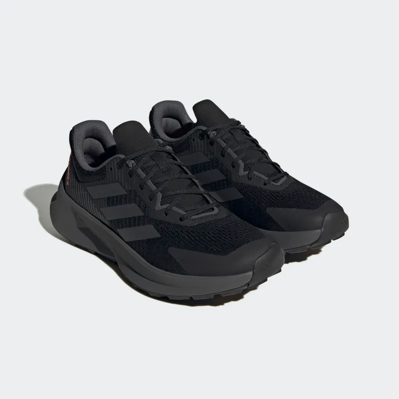 adidas TERREX Soulstride Flow Trail Running Core Black / Grey Six / Impact Orange (GX1822)