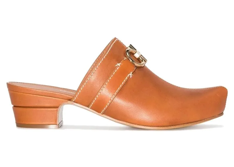Ferragamo Gancini Slip-On Mules Brown (01D436752533)