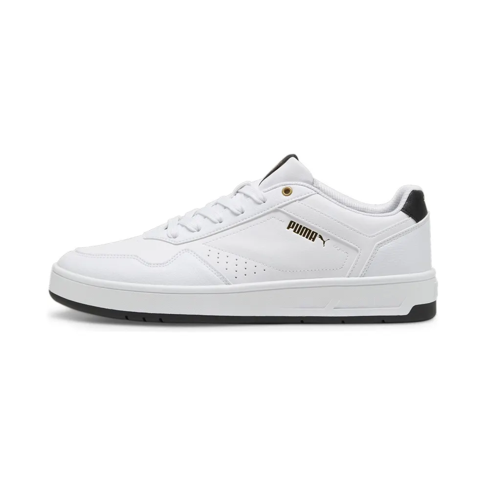 Puma Court Classic “Puma White / Puma Black / Puma Gold” (395018_07)