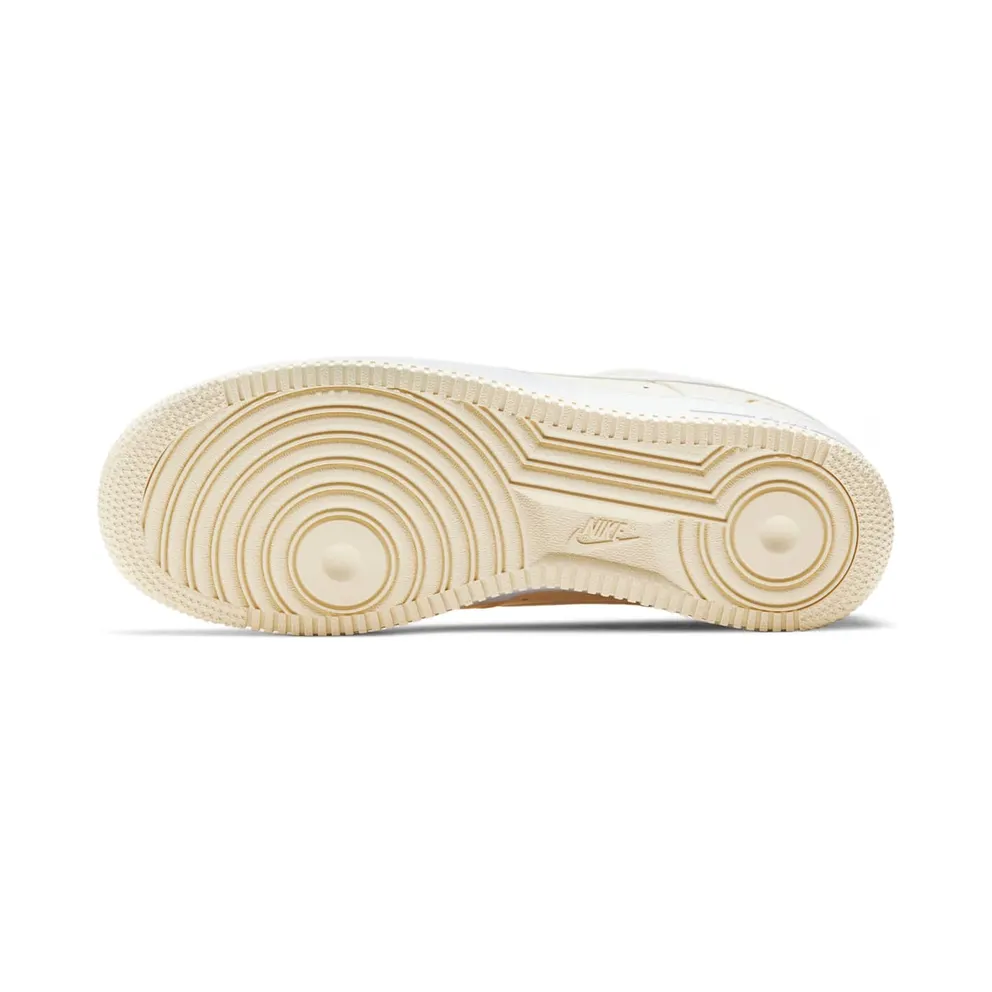 Nike Air Force 1 Low Popcorn Coconut Milk/White-University Red (CW2919-100)
