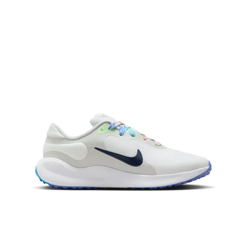 Nike Revolution 7 Next Nature SE White Photon Dust Vapor Green Midnight Navy (FN4991-100)