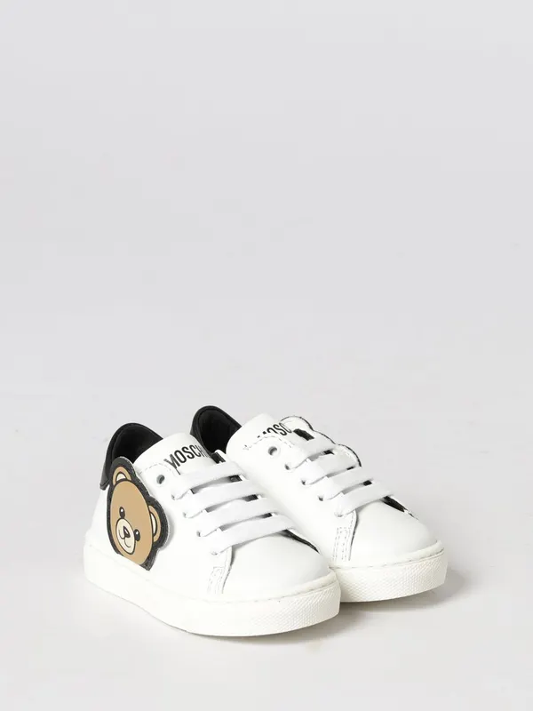 Moschino Teddy Leather Sneakers White (8294804)