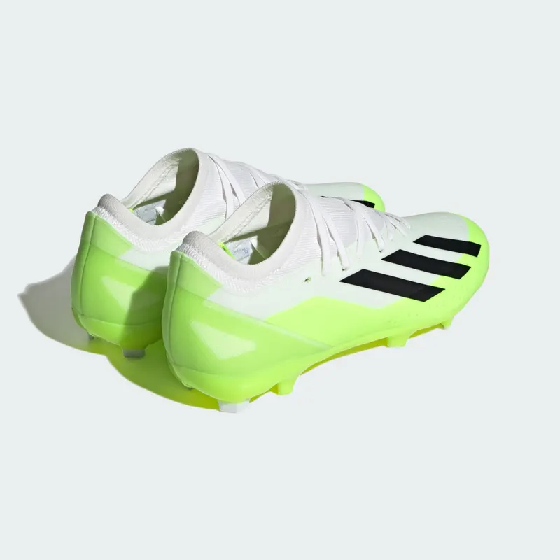 adidas X Crazyfast.3 FG Cloud White Core Black Lucid Lemon (HQ4534)