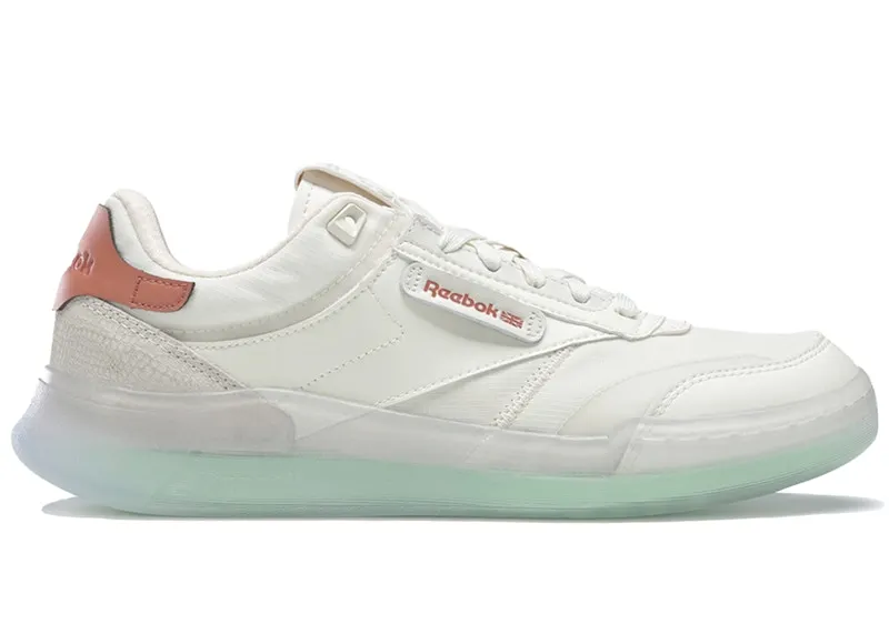 Reebok Club C Legacy Shoes Chalk / Neon Mint / Baked Earth