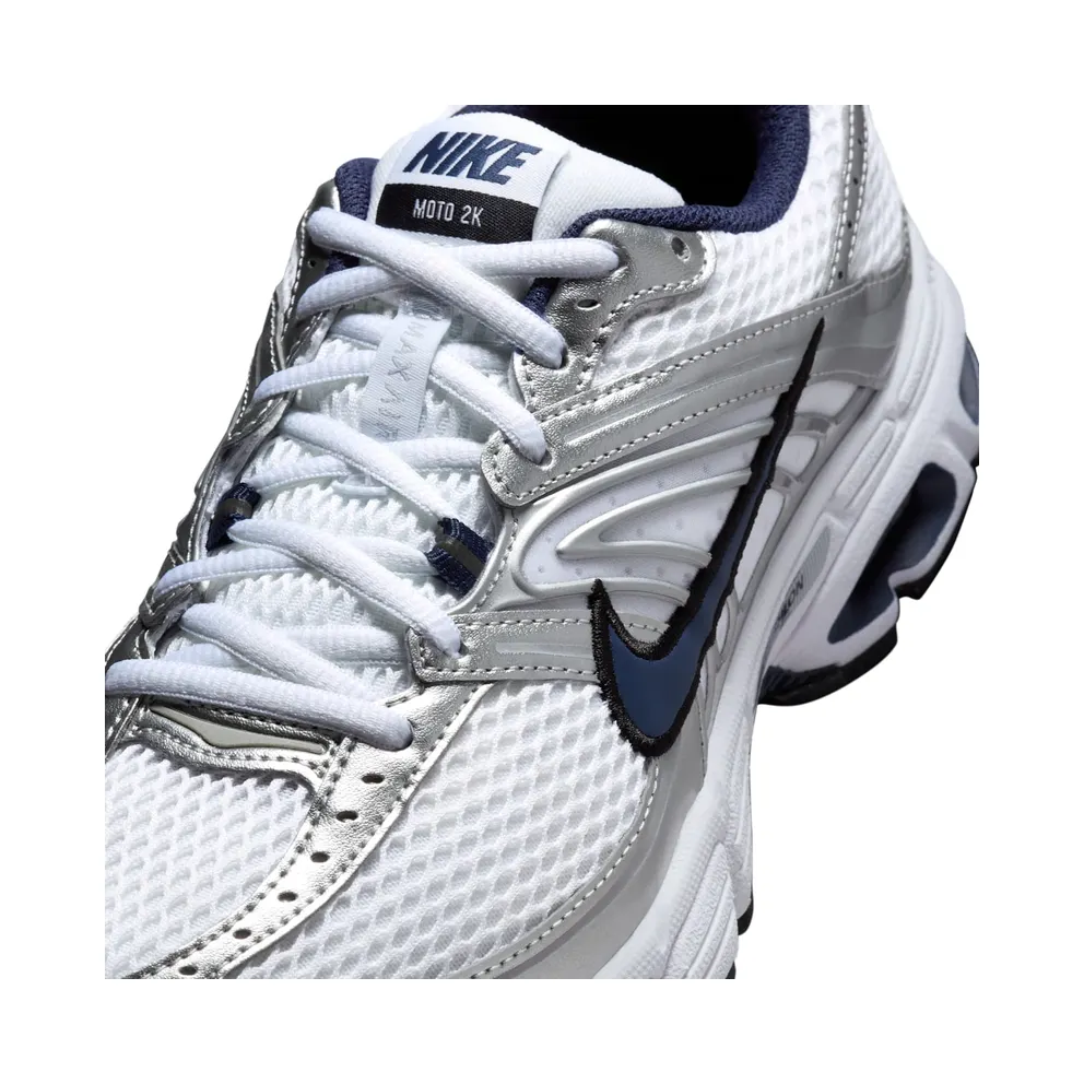 Nike Air Max Moto 2K White Navy Metallic Silver (HQ2056-104)