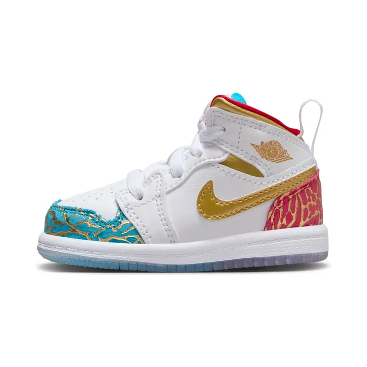 Jordan 1 Mid School NC to Chi (FB2211-100)