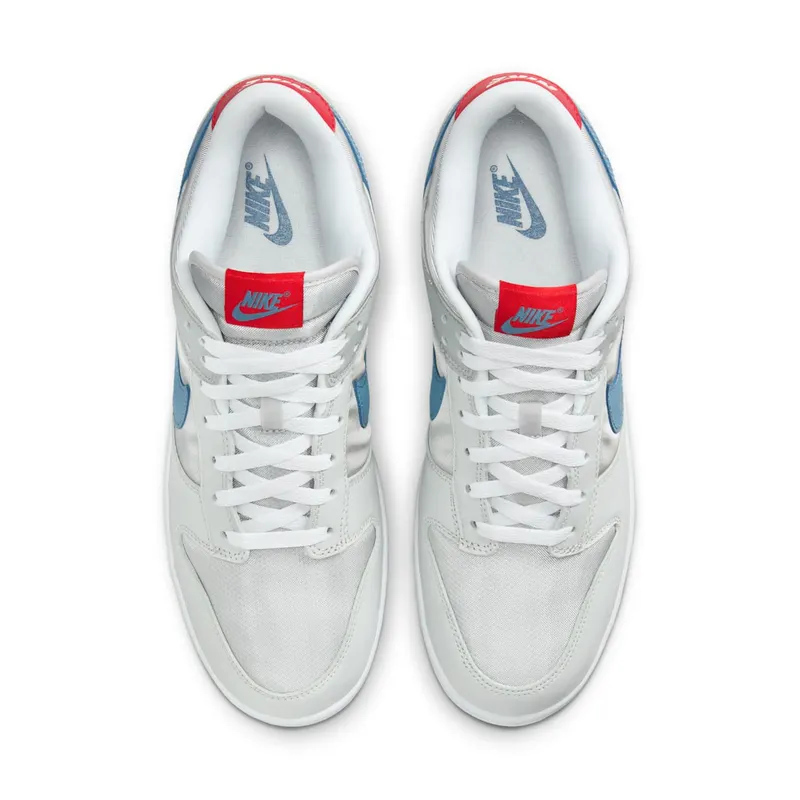 Nike Dunk Low QS “Silver Surfer” (metallic silver / aegean storm) – HF0391-001