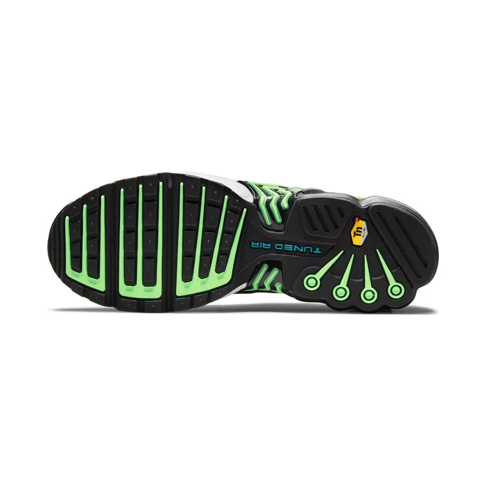 Nike Air Max Plus 3 Black “Off-Noir / Lime Glow / White / Aquamarine” (DM2835-001)