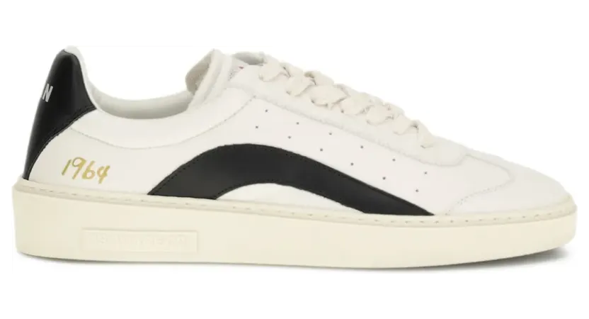 DSQUARED2 Rider tweekleurige sneakers – Beige (SNM044118908696)