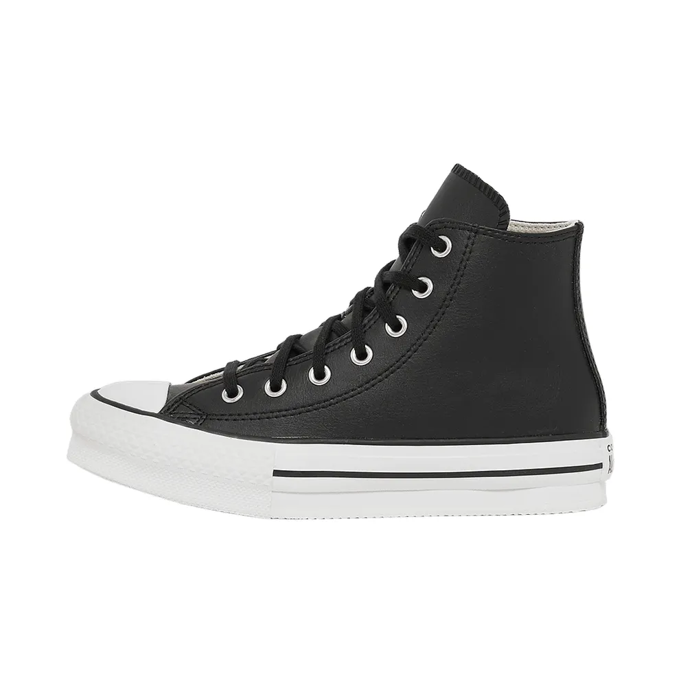Converse Chuck Taylor All Star Lift Platform Leather Black/natural Ivory/White