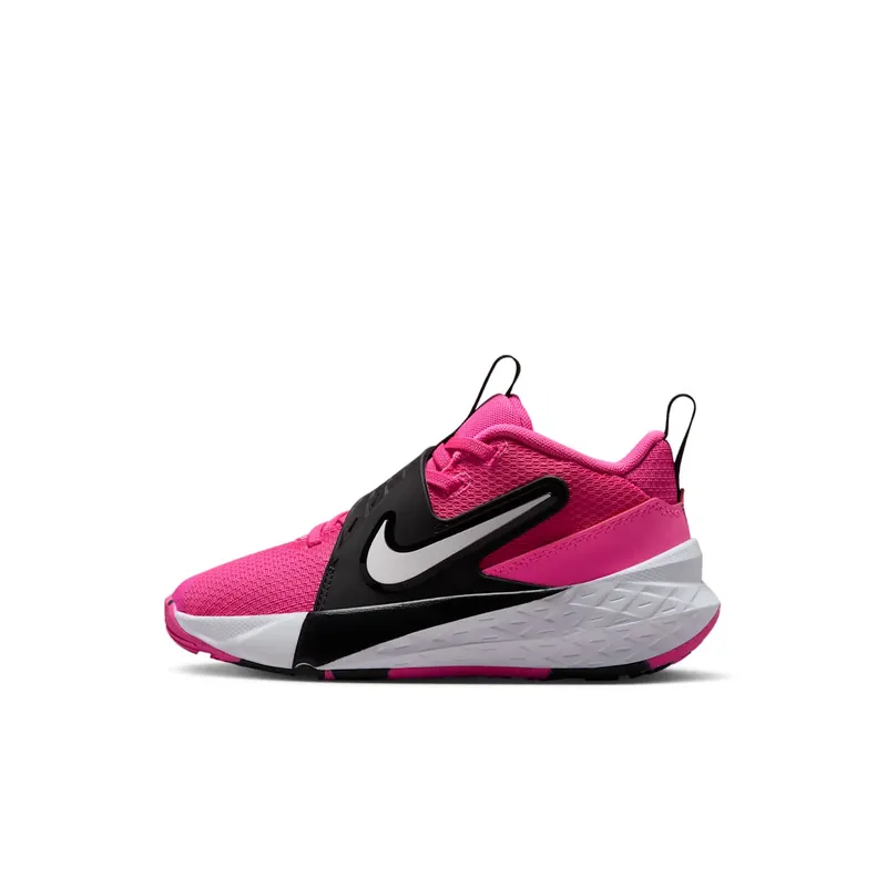 Nike Team Hustle D 12 Laser Fuchsia Black White (HF6280-600)